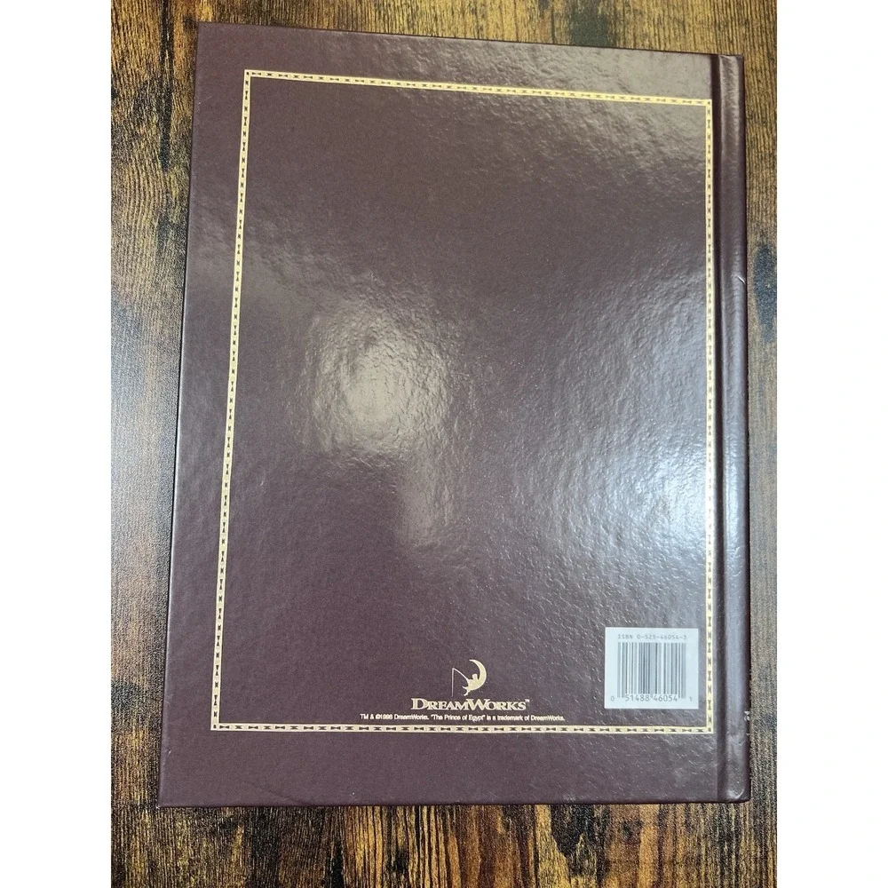 The Prince of Egypt 1998 Collectors Book With Lithograph